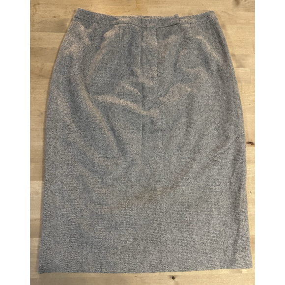Lauren Ralph Lauren Dresses & Skirts - LRL Ralph Lauren Women's Wool Angora Blend Tweed Pencil Skirt Gray Sz 12
